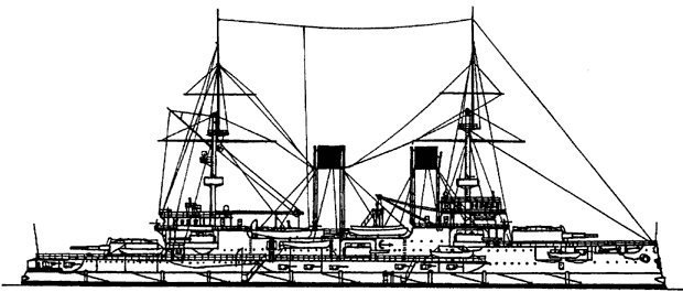 Battleship "Knyaz Suvorov"